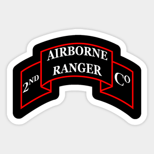 2nd Ranger Company X 300 Sticker